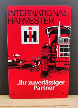 International Harvester IHC Ihr zuverlässiger Partner Blechschild