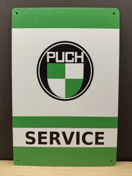 Puch Service Blechschild