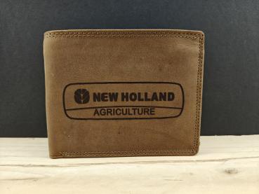 New Holland Echt Leder Geldbörse