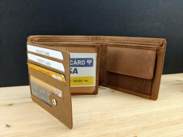 IHC 533 633 Echt Leder Geldbörse