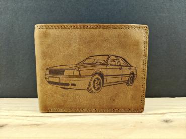 Audi 80 Echt Leder Geldbörse