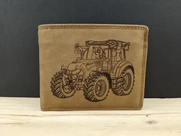 CASE IH MX 130 Echt Leder Geldbörse