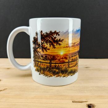 MB Trac Keramik Tasse farbig