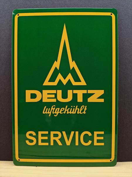 Deutz Luftgekühlt Service Blechschild