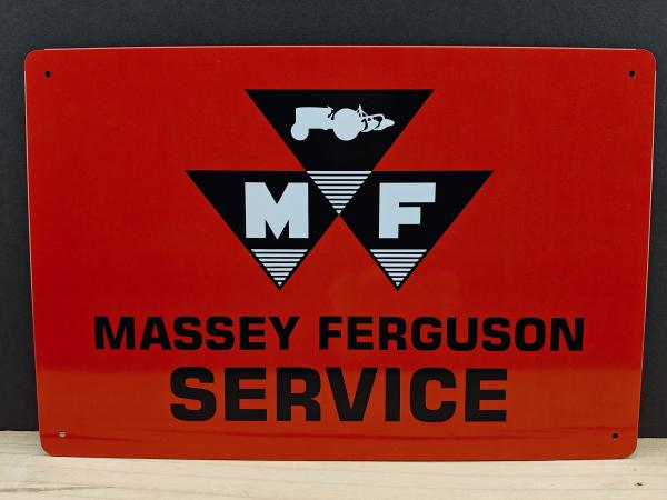 Massey Ferguson MF Service Blechschild
