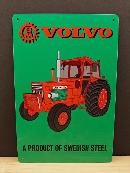 Volvo BM 810 Blechschild grün