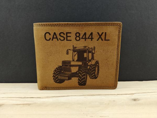 CASE 844 XL Echt Leder Geldbörse