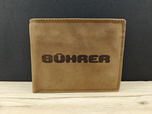 Bührer Echt Leder Geldbörse