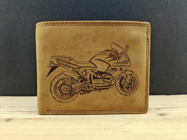 BMW R1100 S Echt Leder Geldbörse