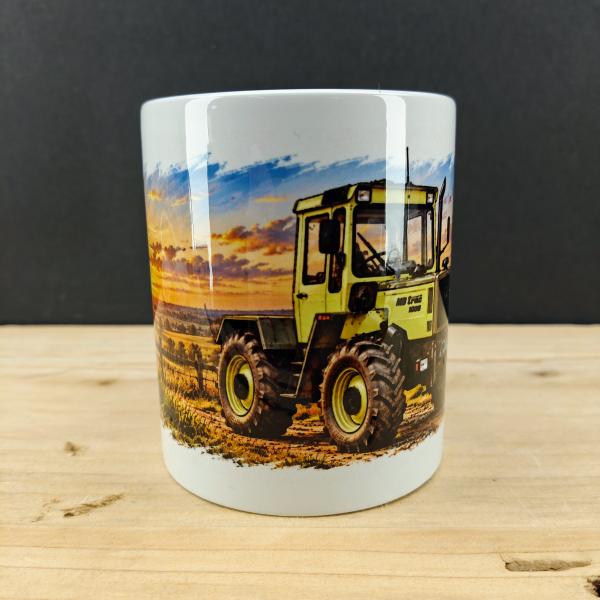 MB Trac Keramik Tasse farbig