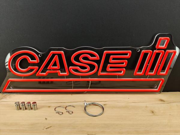 CASE IH Neon LED Schild