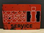 CASE IH Service Blechschild Old Design Oldtimer Traktor