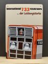 IHC 733 Blechschild ... der Leistungsstarke