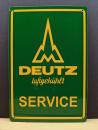 Deutz Luftgekühlt Service Blechschild