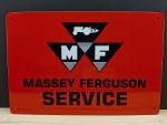 Massey Ferguson MF Service Blechschild