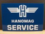 Hanomag Service Blechschild