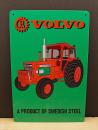 Volvo BM 810 Blechschild grün