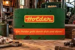 Ein Holder geht durch dick und dünn! - Blechschild