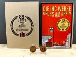 Limitierte IHC Werk Neuss Sammlermünze mit Blechschild – Nur 89 Stück weltweit!