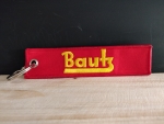 Bautz Schlüsselanhänger rot